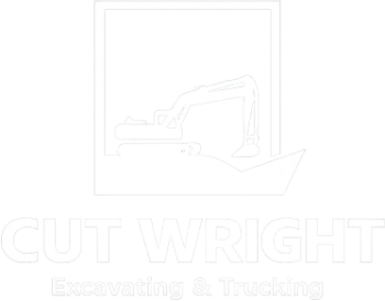 Cut Wright Excavating & Trucking Logo